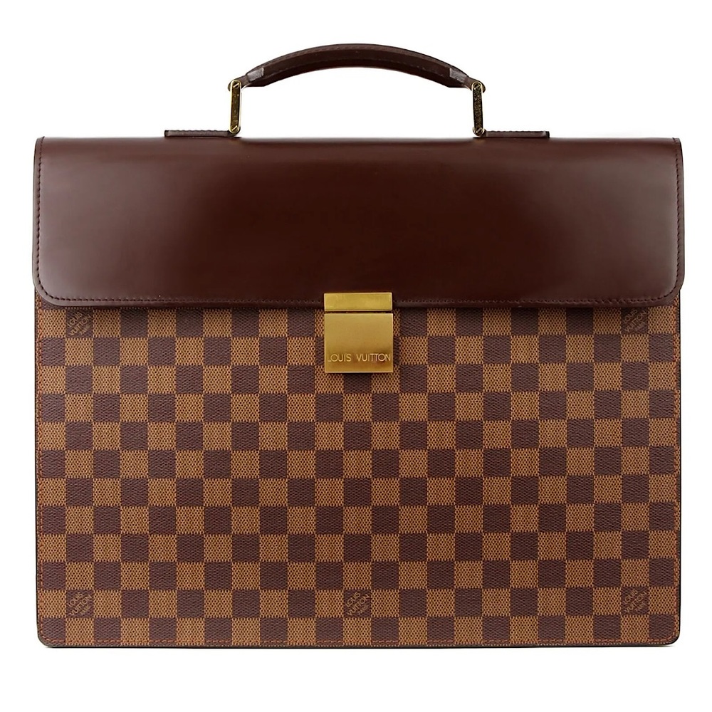 LOUIS VUITTON Damier Ebene Altona PM Briefcase/ Laptop Case